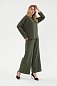 Костюм женский (джемпер и брюки) из ангоры Византия / Темно-зеленый